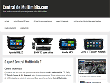 Tablet Screenshot of centraldemultimidia.com